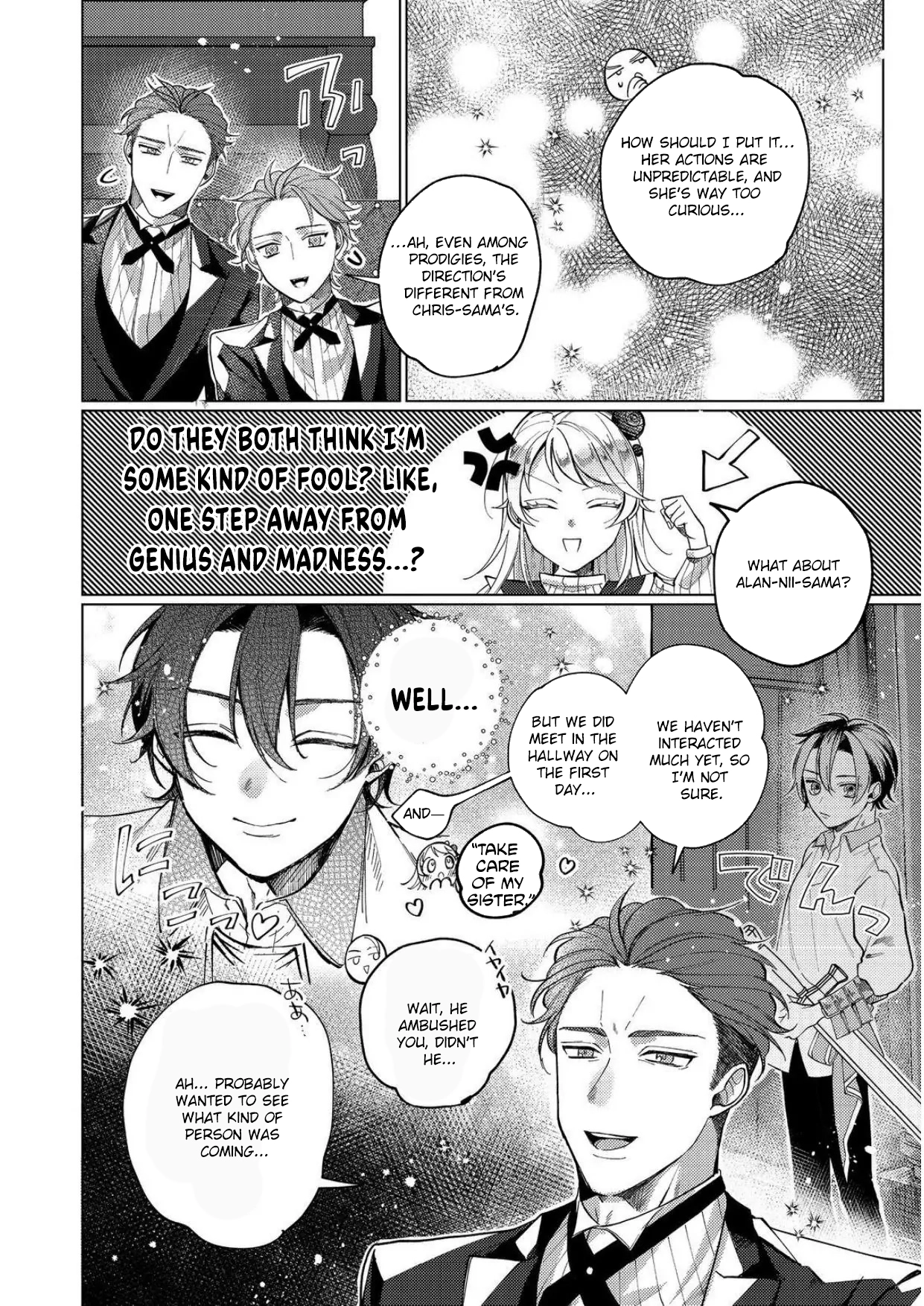 The Reincarnated Count’s Daughter, Blessed by Spirits, Just Wants a Normal Romance! Chapter 3 Page 14